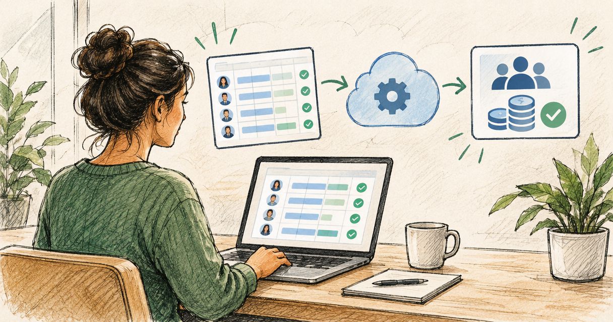Automatically run payroll in Xero when timesheets are approved