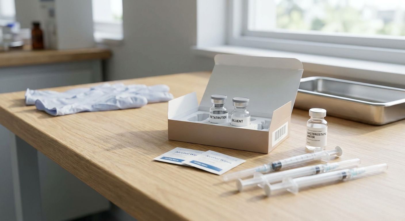 Best reconstitution kit for retatrutide research vials