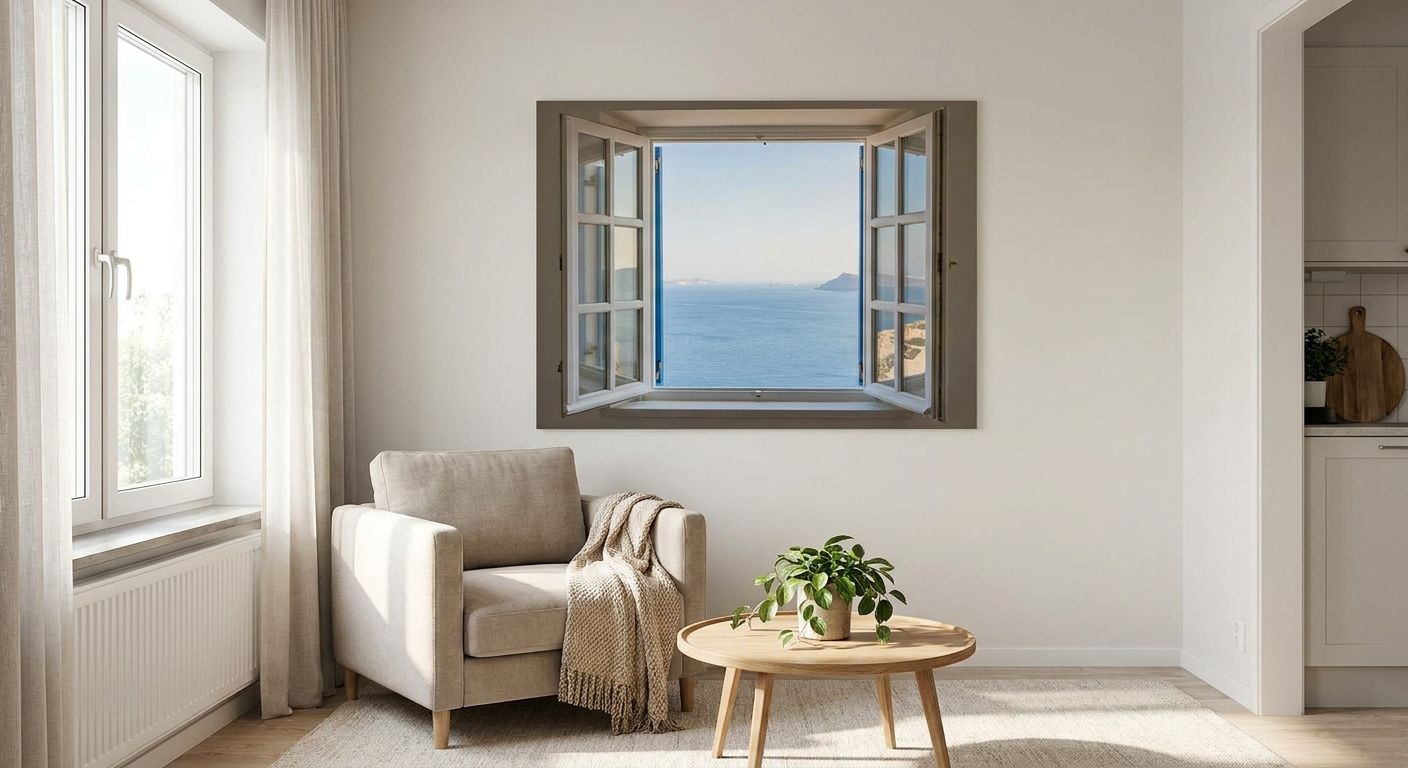 How to make a small room look bigger with wall art