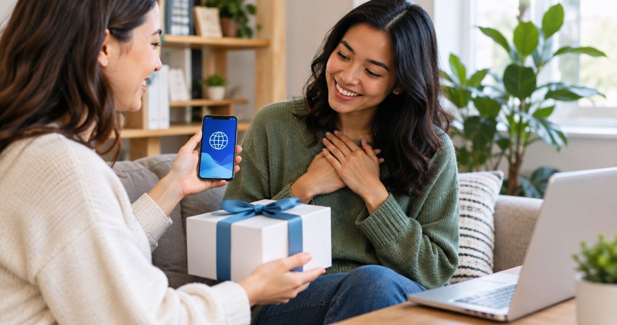 Can I gift an esim data plan to someone else?