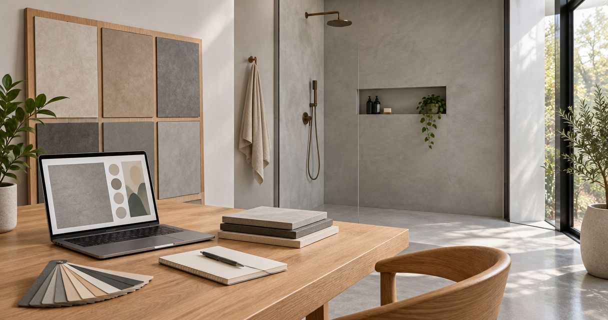 Microcement contractor in Meriden: planning your wall finish