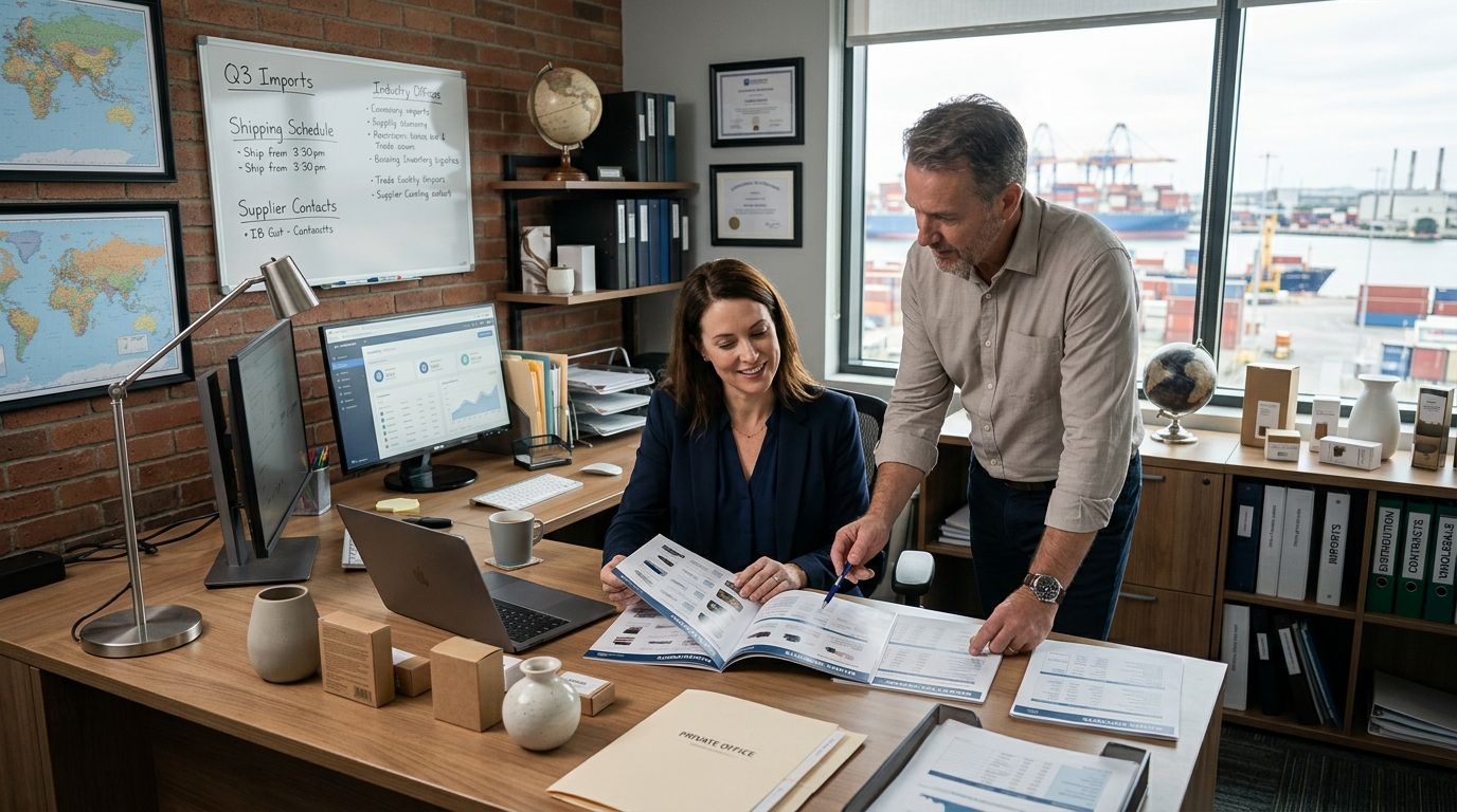 Private office for wholesale distributors and importers