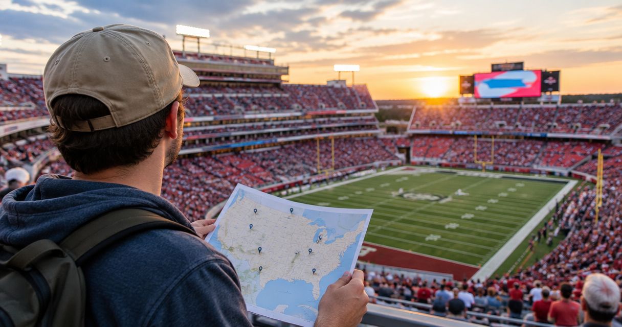How long does it take to visit every SEC football stadium?