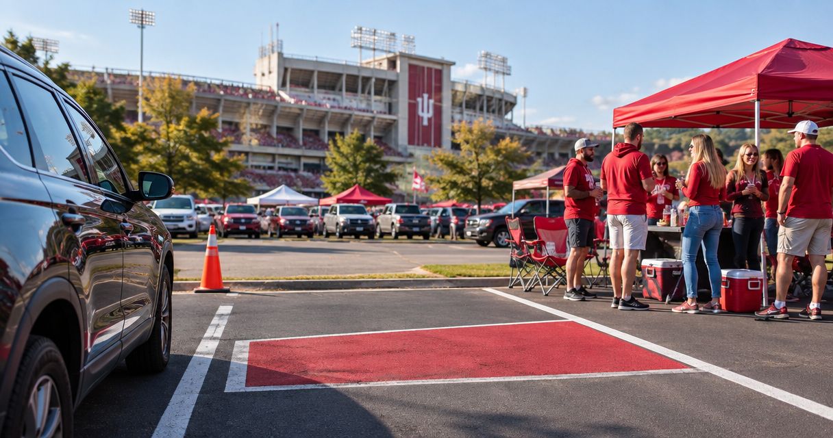Is reserved parking worth it for IU football games?