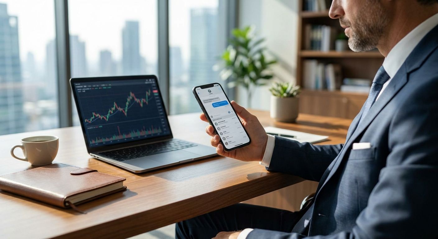 Business SMS service for financial advisors