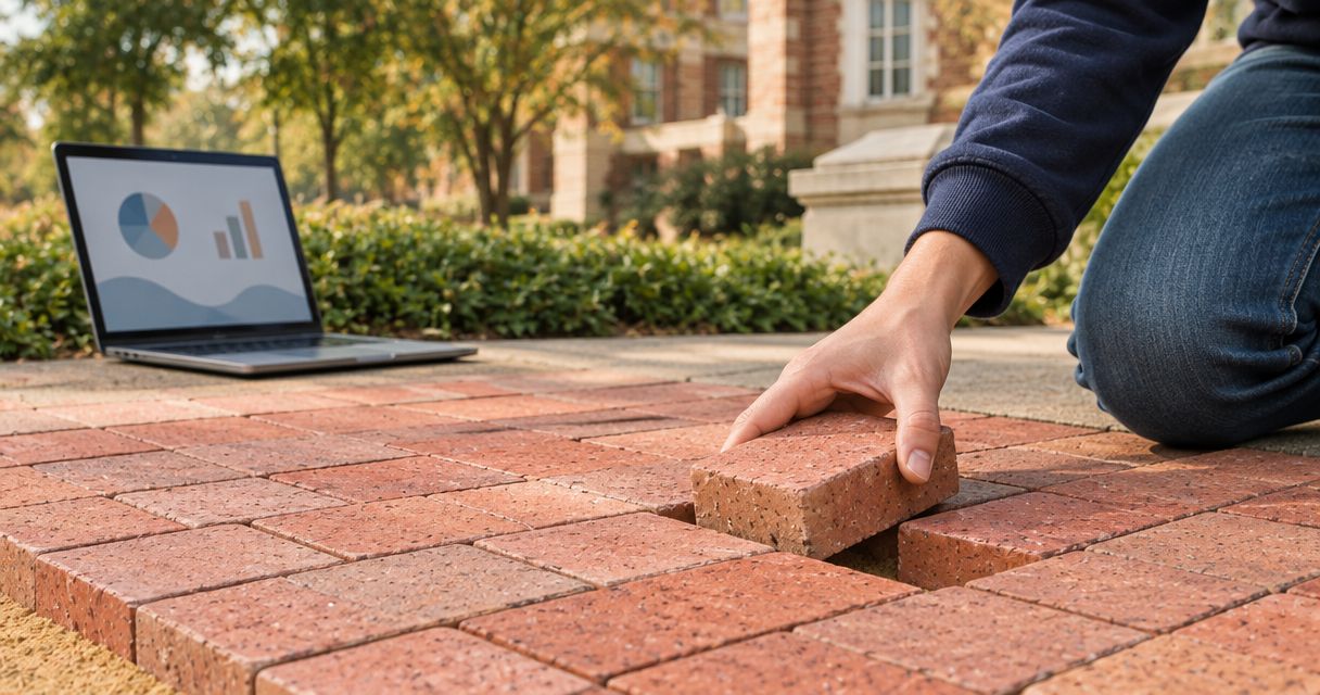 Personalized bricks for alumni: collecting class-year details