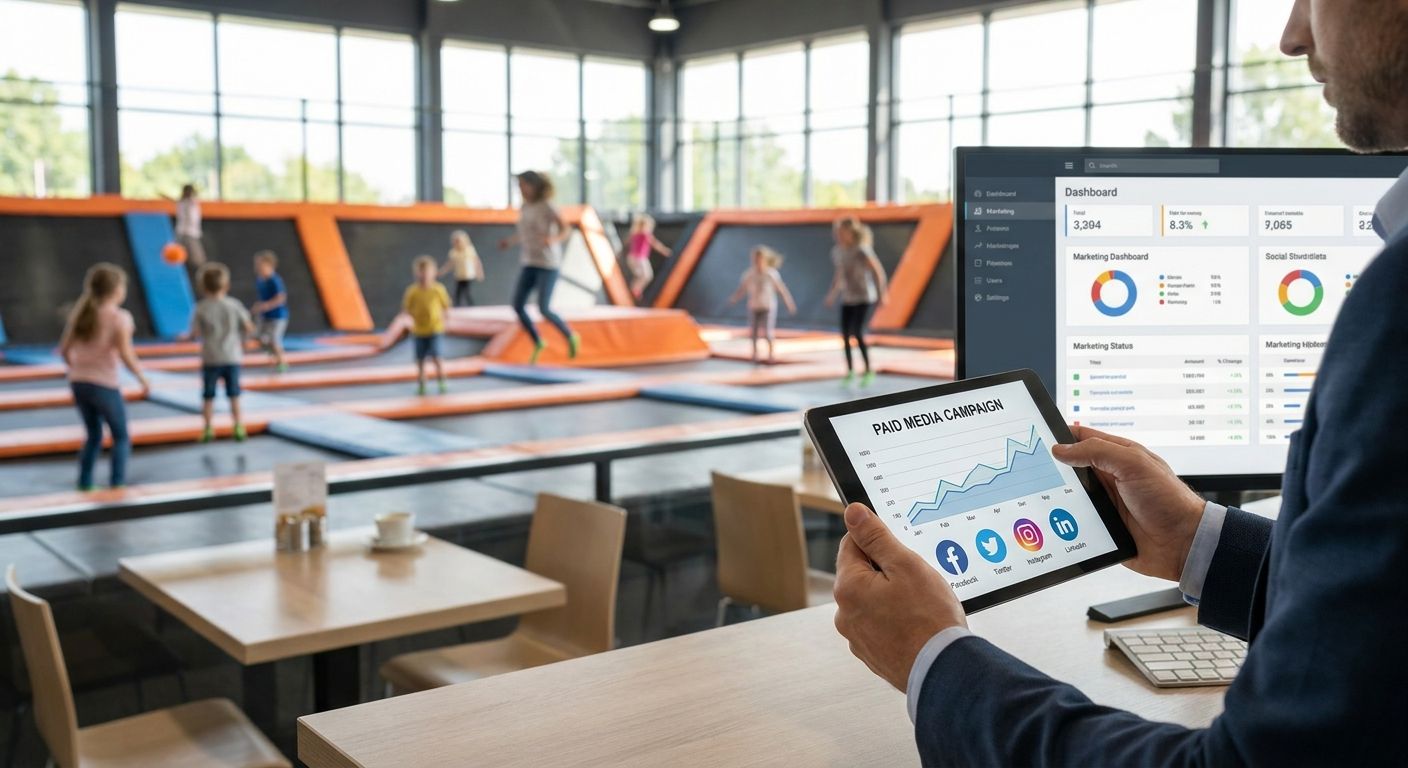 Best paid media strategy for trampoline parks