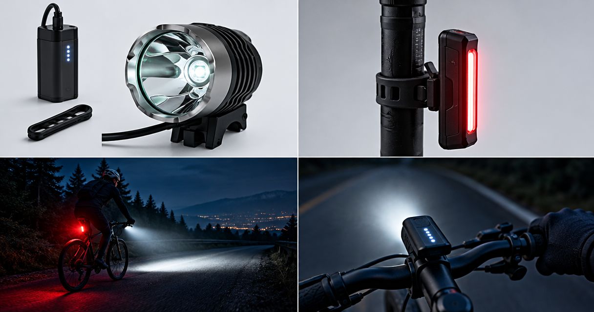 How to plan bike-light battery life for a longer night ride
