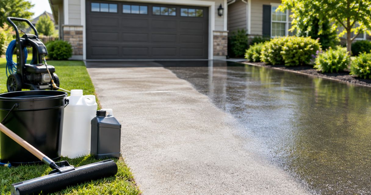 Best driveway sealers to use after pressure washing 2026