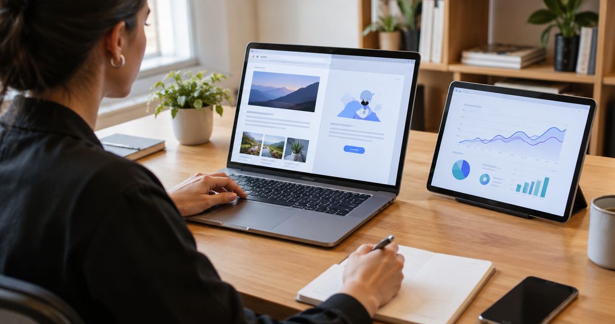 Blog vs páginas de serviço: benchmark de valor de tráfego orgânico em marketing digital 2026