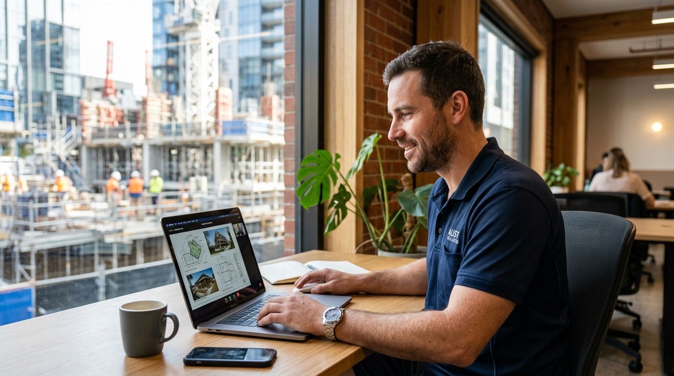 Virtual office for licensed builders and building practitioners