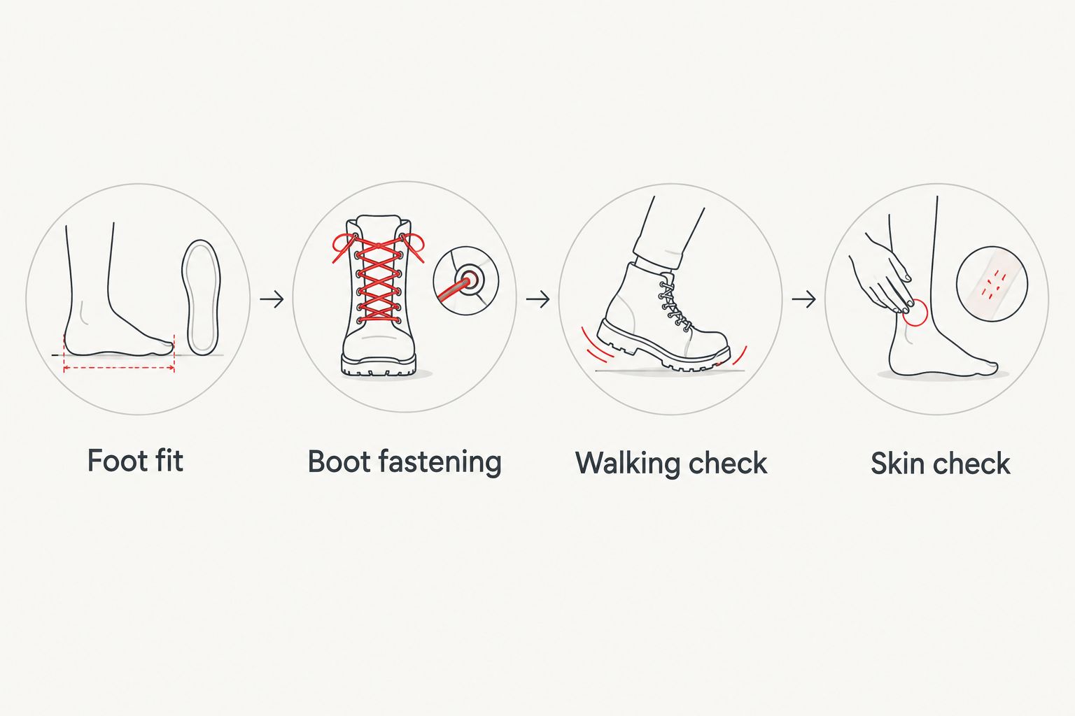 Four checks for choosing socks that fit comfortably inside winter boots