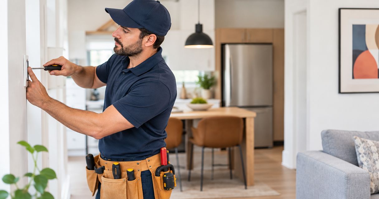 Home maintenance services for a grouped small-repair visit