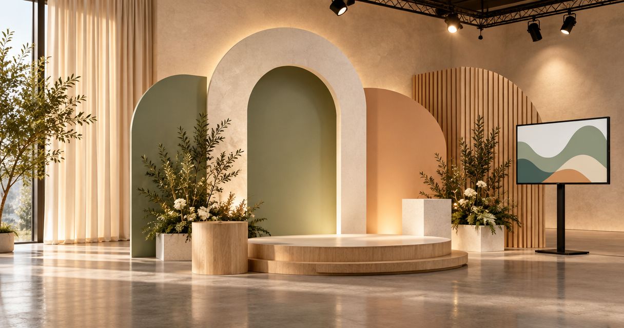 Best materials for scenic fabrication and event displays