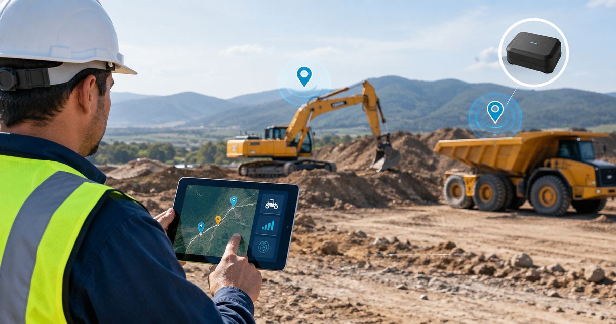Mejores sistemas GPS para maquinaria pesada en México 2026