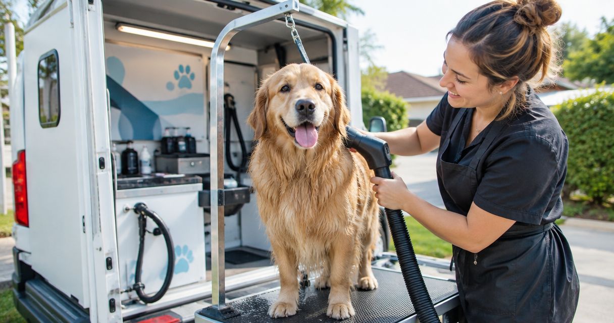 Mobile dog grooming prices by life stage 2026