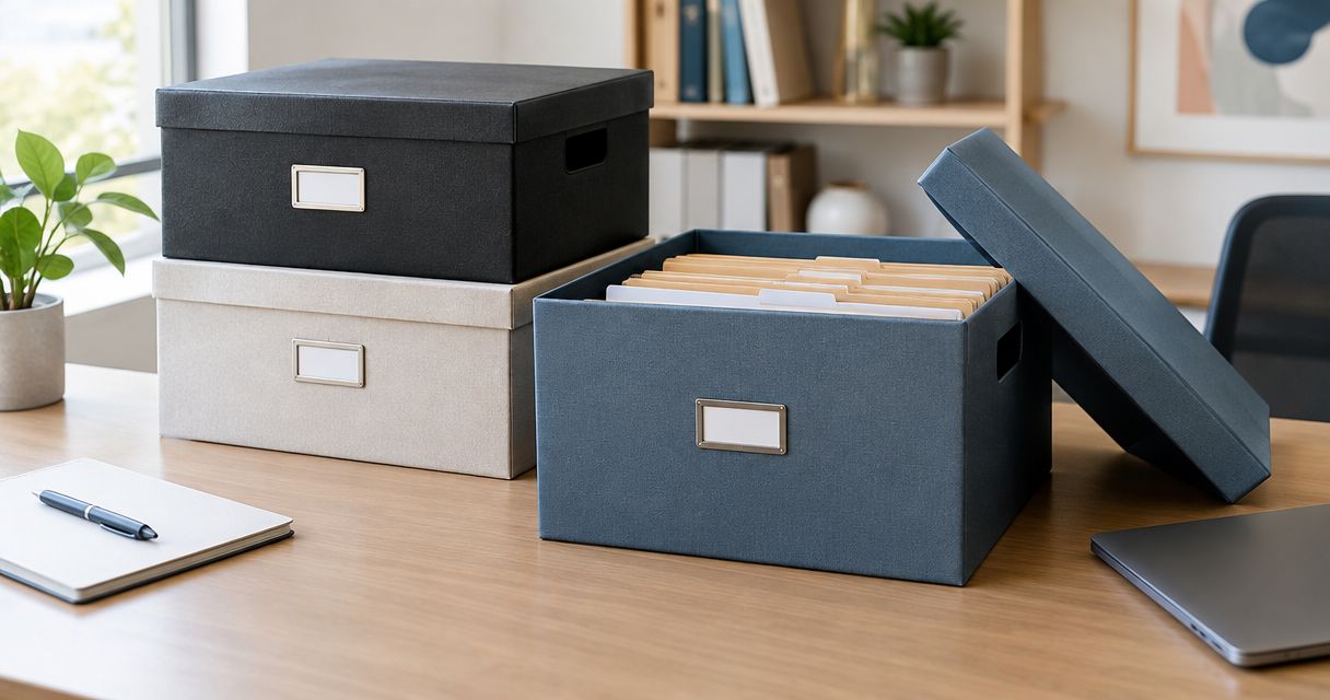 Best letter size document storage boxes in 2026