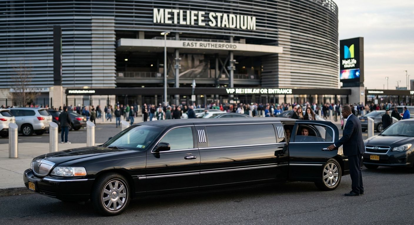 Limo service for MetLife Stadium events