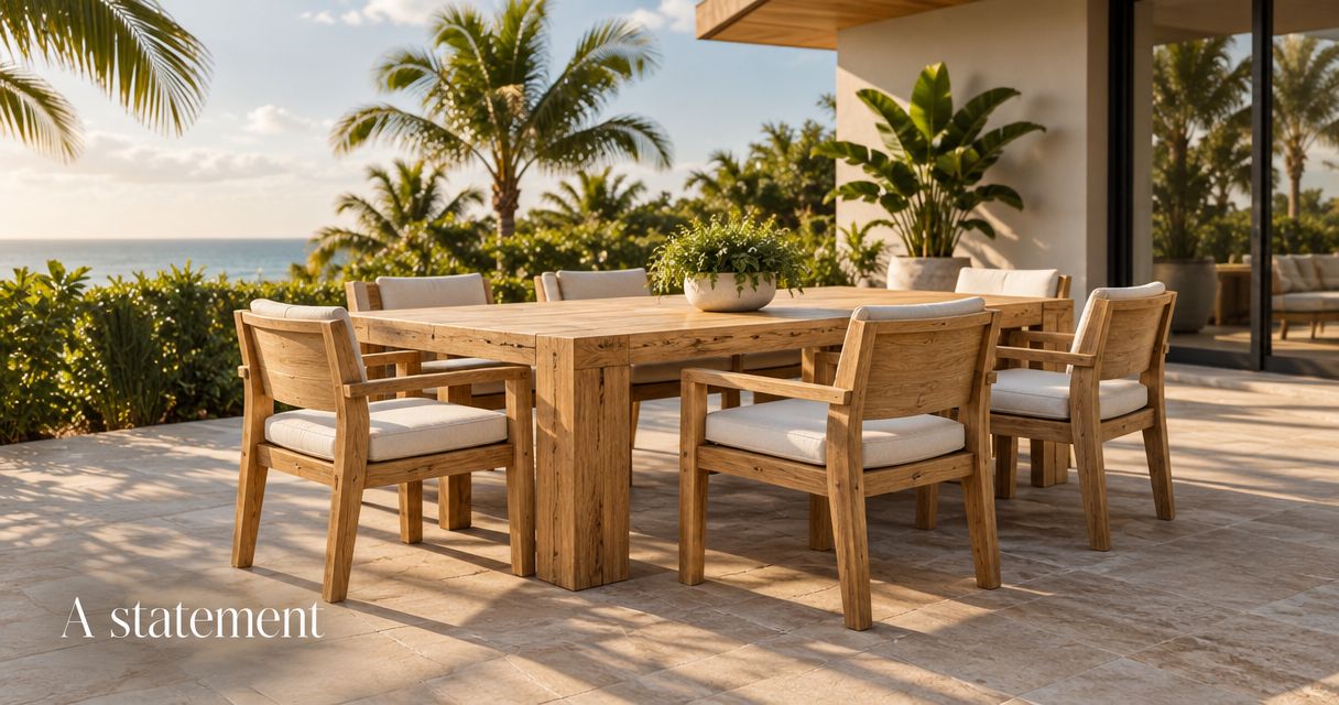 Best wood for outdoor furniture in Florida heat