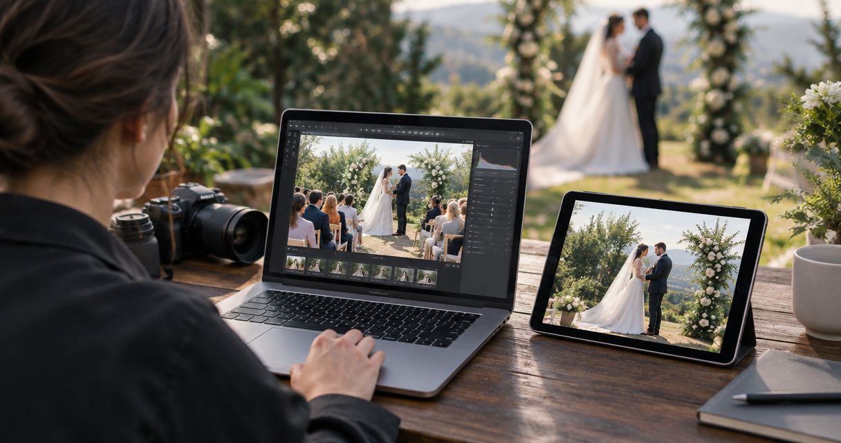 Can a wedding photographer edit out unwanted guests from photos?