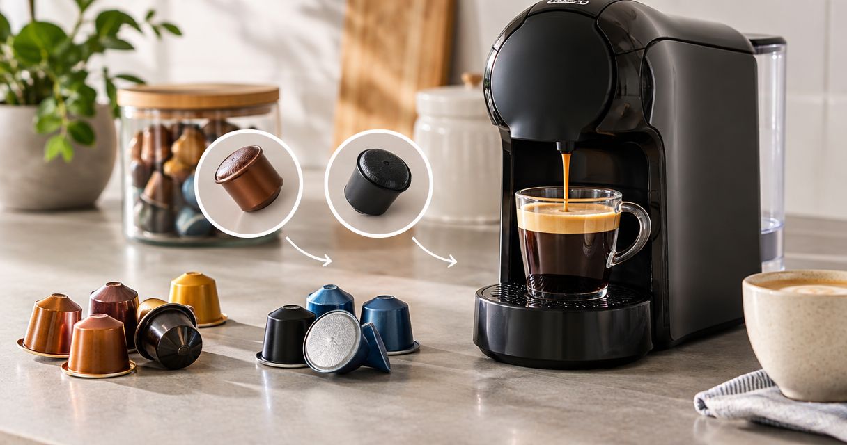 Може ли Dolce Gusto капсули да се ползват в Nespresso?