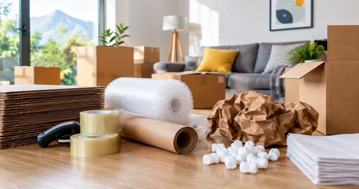Best packing materials for a South African house move