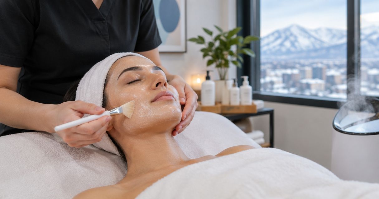 Best facials for dry winter skin in Salt Lake City