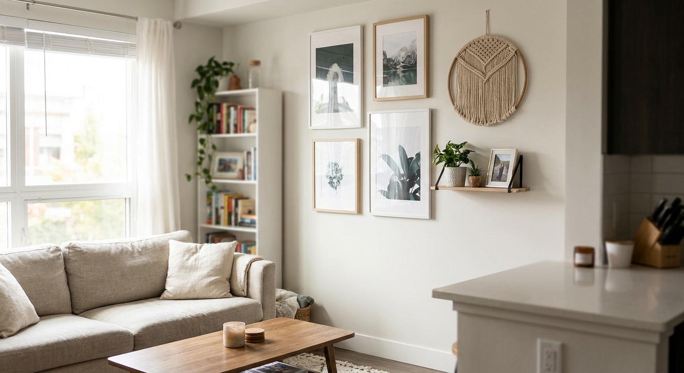 Best wall art for small apartments