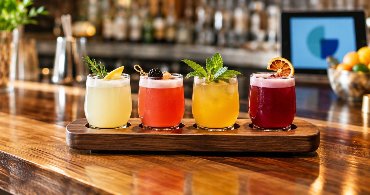 How much does a custom cocktail flight cost?