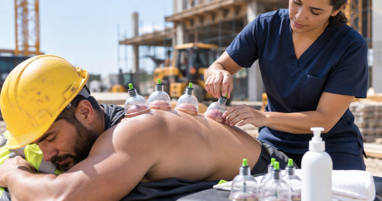 Cupping therapy for construction workers: complete 2026 guide
