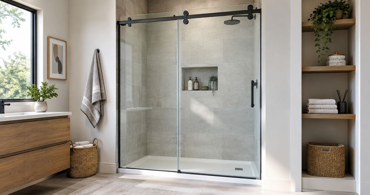 Best sliding barn-style shower doors compared in 2026