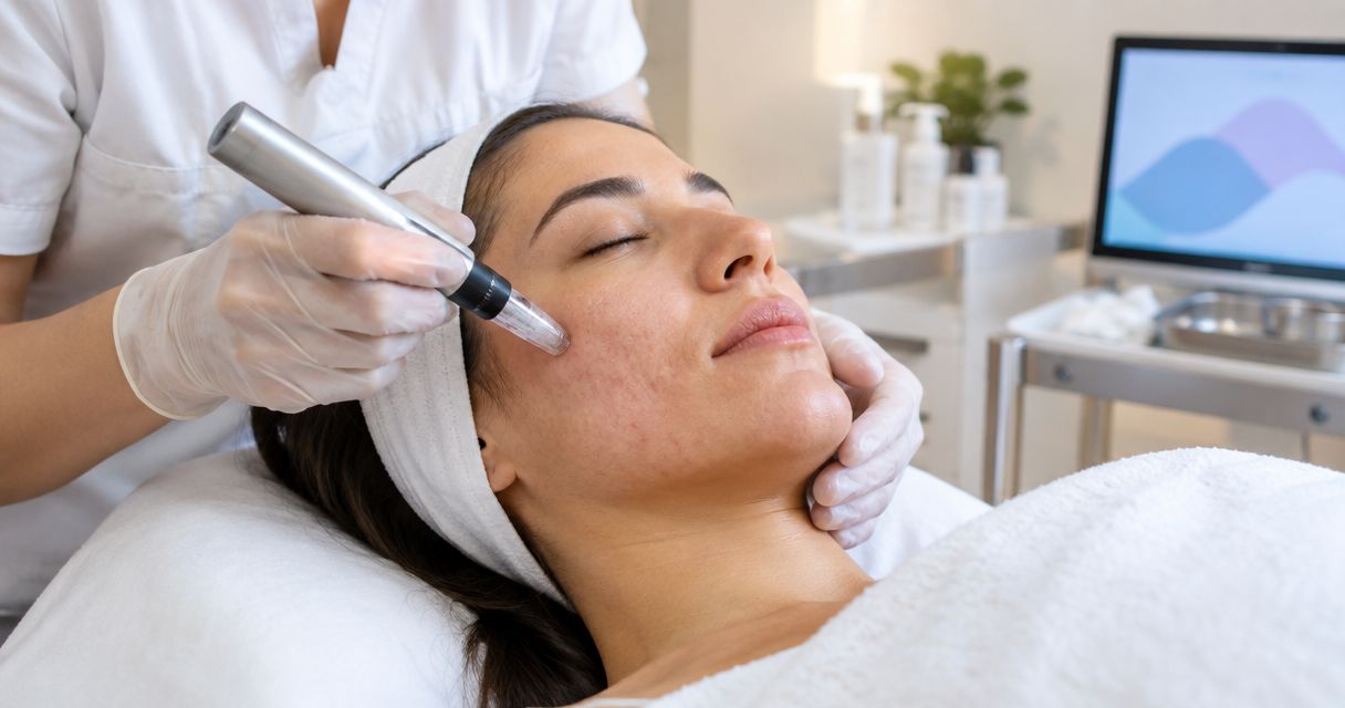 How many microneedling sessions do you need for acne scars?