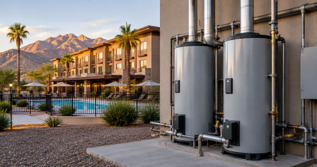 Water heater systems for Tucson hotels: complete 2026 guide