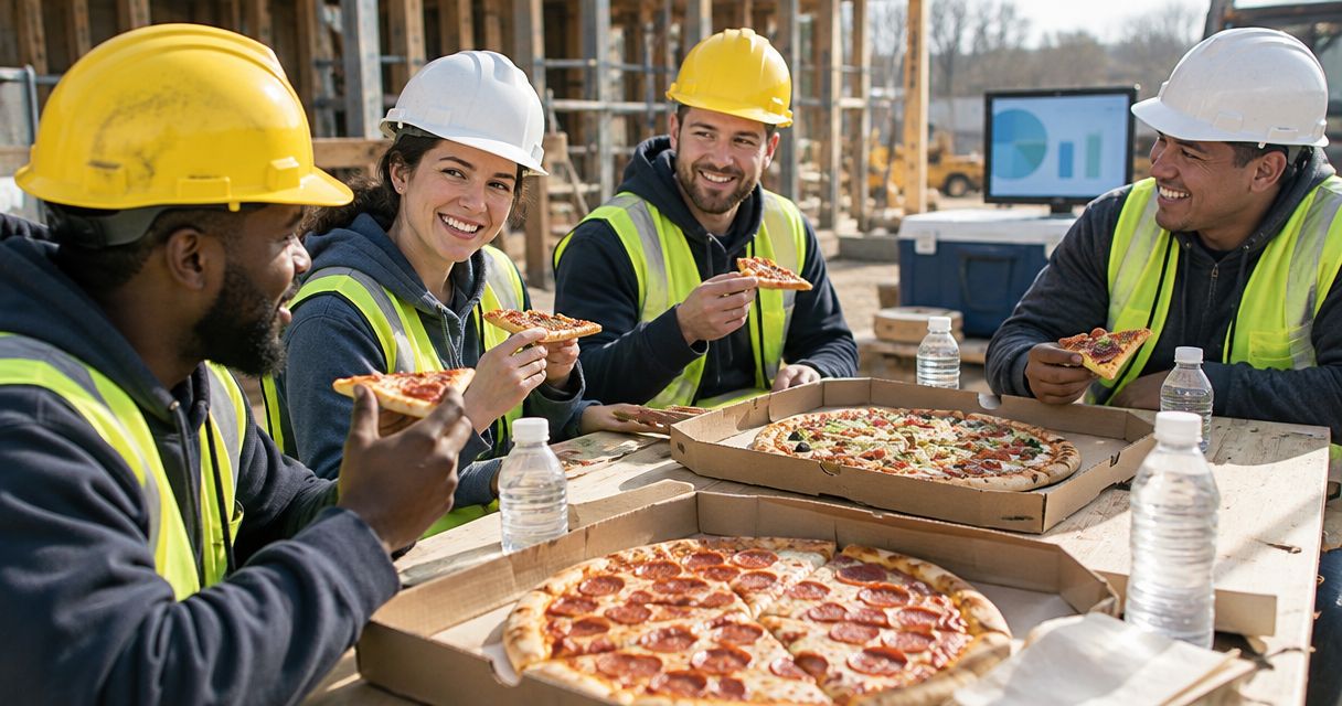 Pizza catering for construction crews and job sites: complete 2026 guide