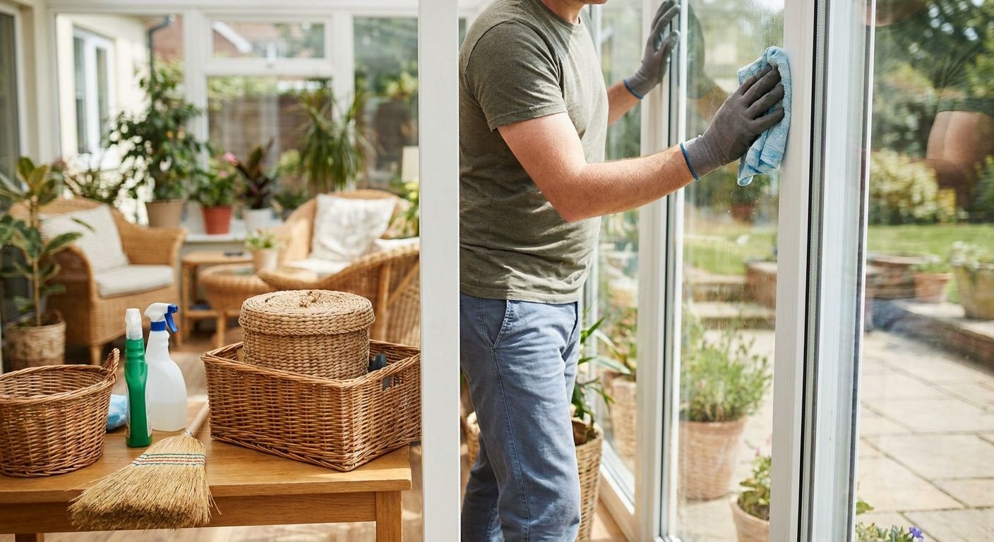 House cleaning for sunrooms and enclosed porches