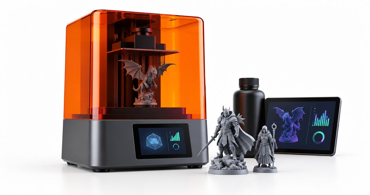 Melhor impressora 3D de resina para miniaturas em 2026