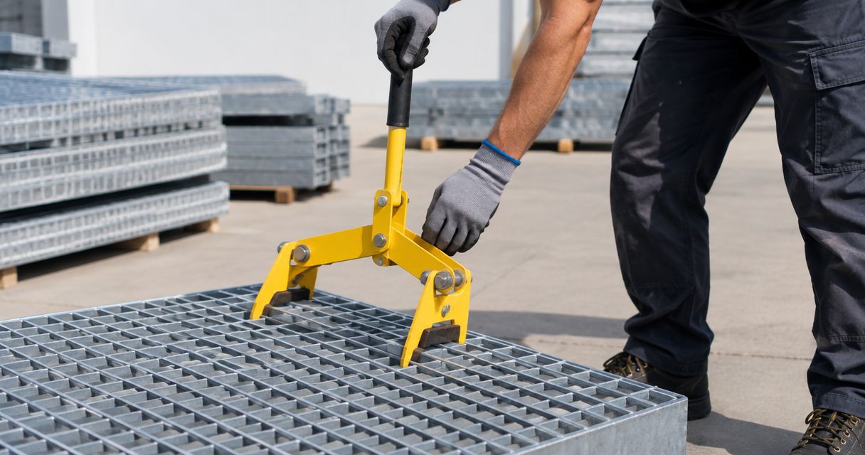 How to confirm a grating lifting tool fits your panel