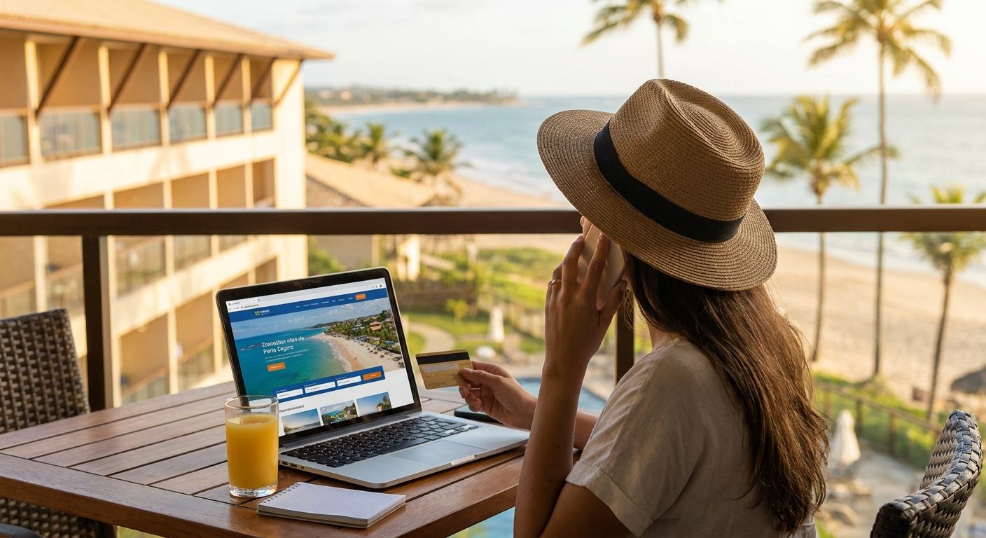 How to book a beachfront hotel in Porto Seguro directly