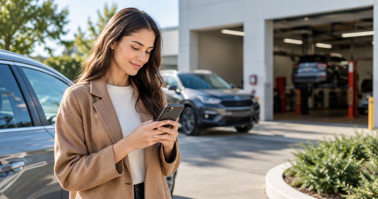 Automatically arrange a rental car when repairs start