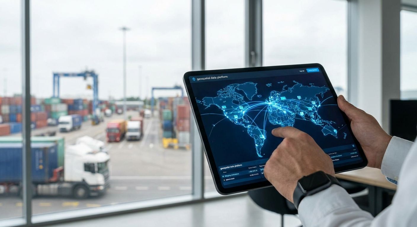 Geospatial data platforms for logistics companies