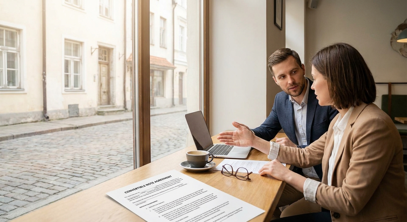 Convertible notes for European startup founders