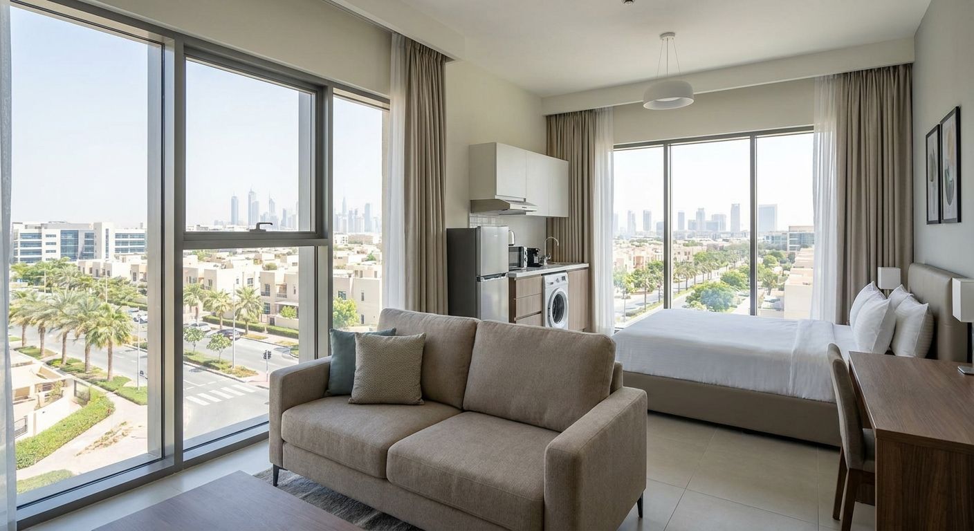 Studios for rent in Dubai Silicon Oasis