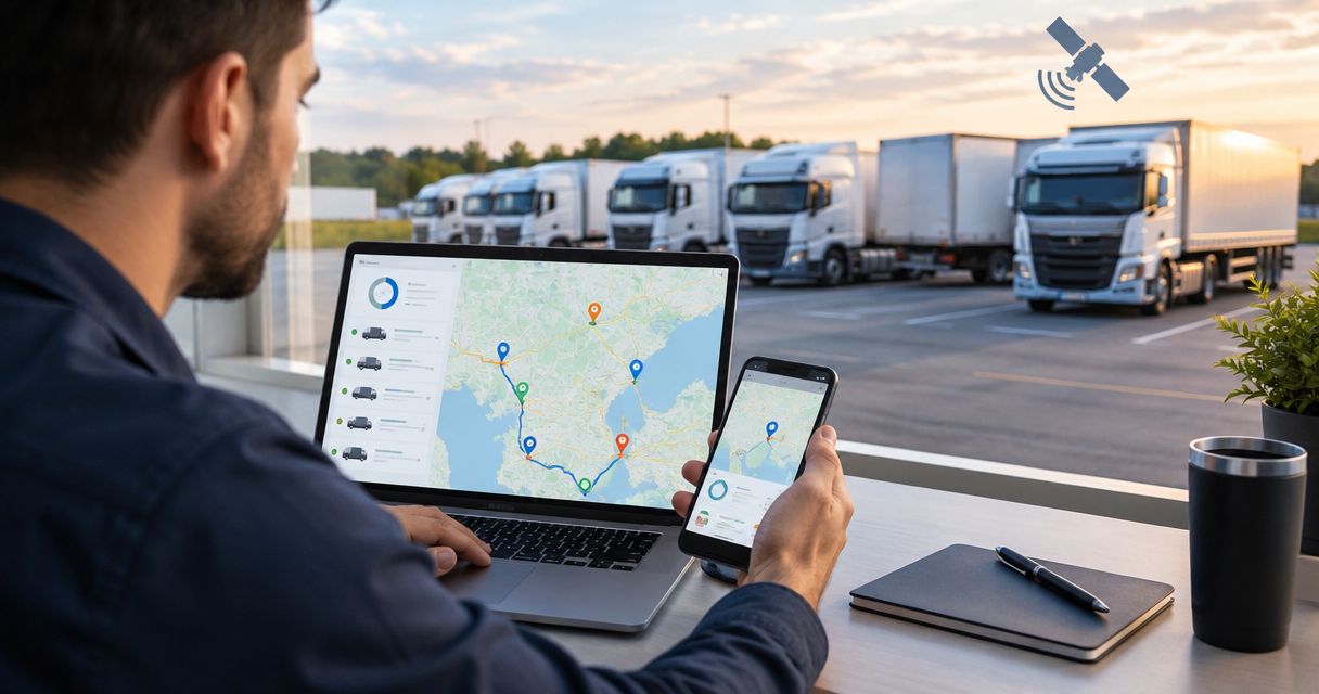 Sistemas de rastreo GPS para flotas según precisión y cobertura 2026