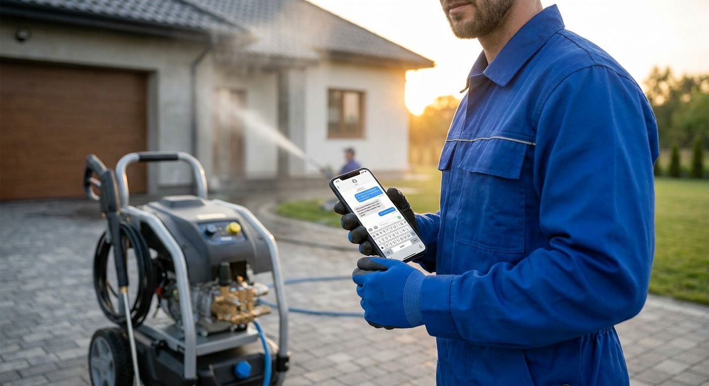Business SMS service for pressure washing companies