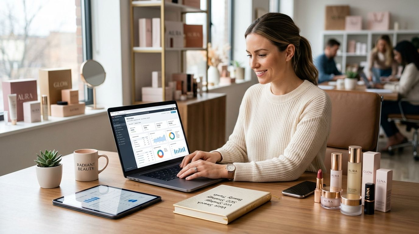 How to optimize a beauty brand for AI search results