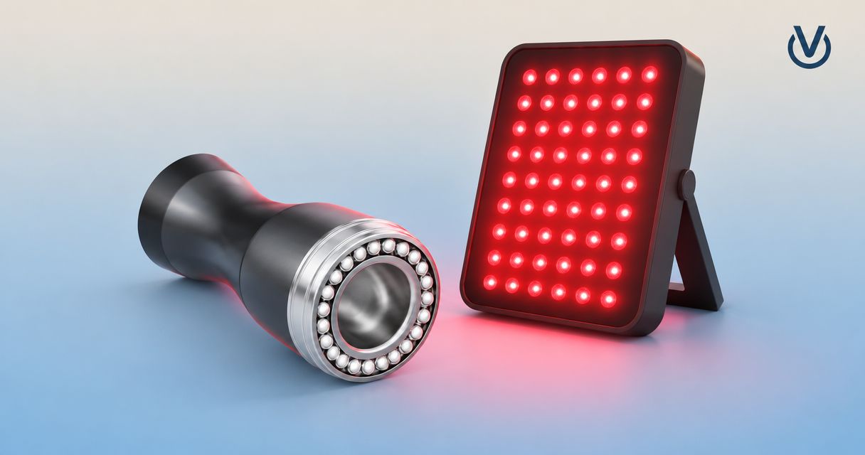 How to pair the Vazo Slide with a red light therapy panel