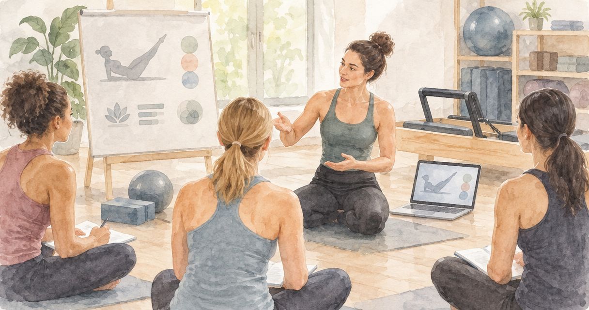 Pilates instructor course: what business lessons should cover