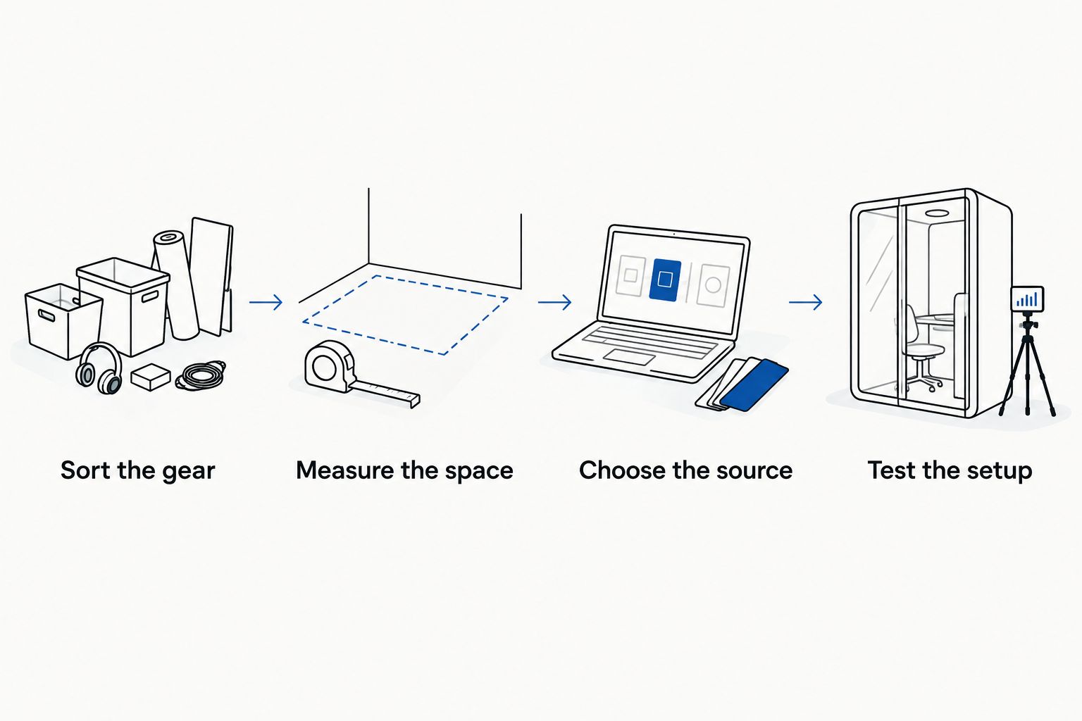 Four steps for sorting camping gear and choosing the right shopping or service option