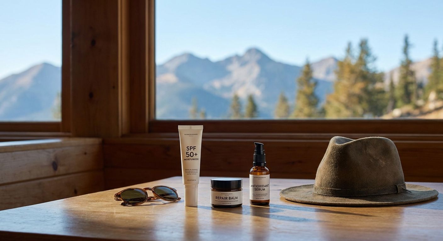 Best skincare treatments for high-altitude sun damage