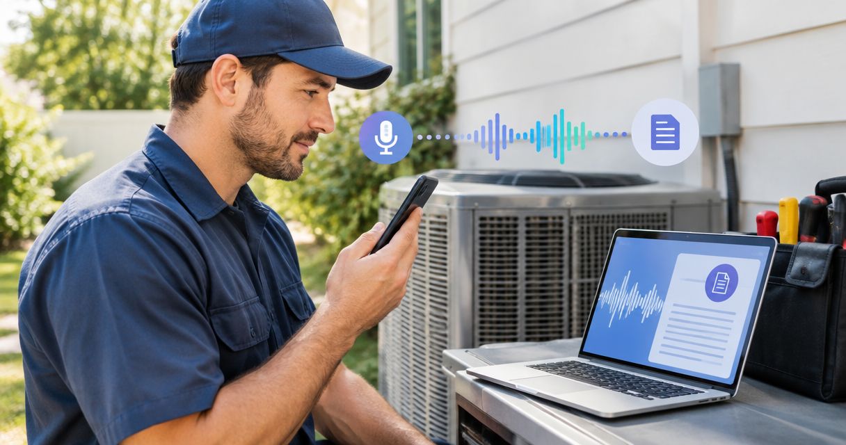 Best voicemail transcription tools for HVAC businesses in 2026